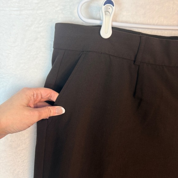 Briggs Women's Brown Wide Leg Pants Trousers Size 20WS - Picture 4 of 13